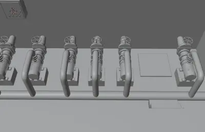 水厂泵站供水泵房