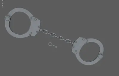 手铐 枷锁 手铐钥匙