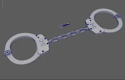 手铐 枷锁 手铐钥匙