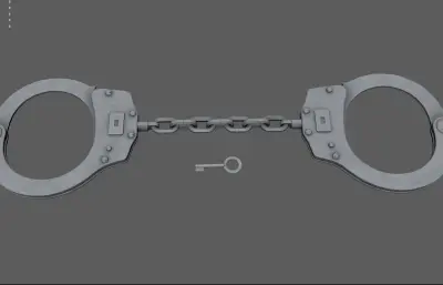 手铐 枷锁 手铐钥匙