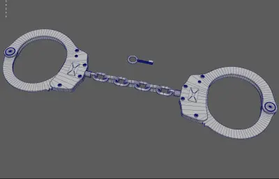 手铐 枷锁 手铐钥匙