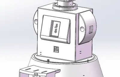 仿人机器人三维模型