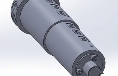 MK121S-S12 滑环三维模型