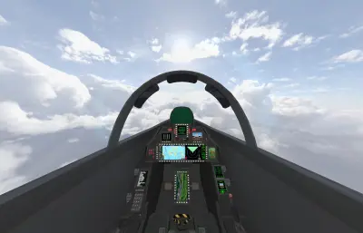 歼J-20S双座型隐身战斗机 ,威龙带驾驶舱 挂载武器塌陷模型