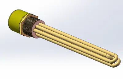 法兰式电加热器