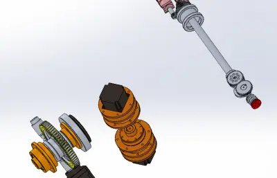 六轴机器人传动结构设计