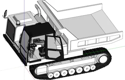 mst-2200履带自卸车