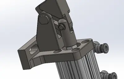 基于槽口的侧压机构