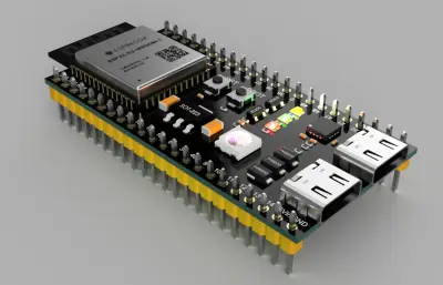 YD-ESP32-S3 开发板模型