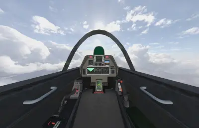 歼J20A威龙战斗机,带驾驶舱,挂载武器