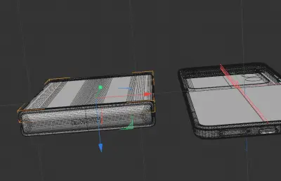 华为nova Flip S手机模型