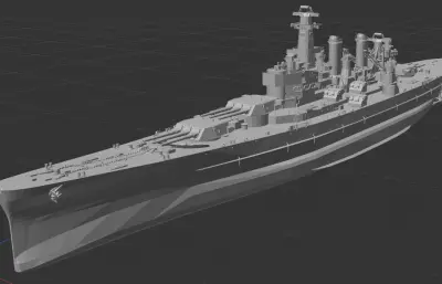 架空美国海军华盛顿号战列舰（1970）