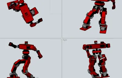 Humanoide V2人形机器人玩具
