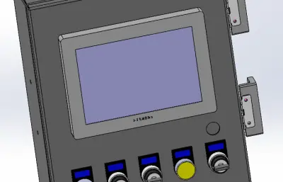 壁挂式触摸屏控制柜