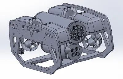 BLUEROV2小型水下机器人