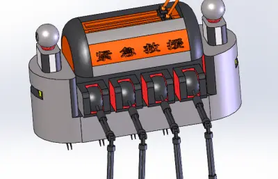 仿生蜘蛛救灾机器人