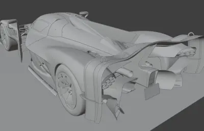 阿斯顿马丁女武神 AMR PRO 贴图需要自己贴