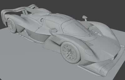 阿斯顿马丁女武神 AMR PRO 贴图需要自己贴