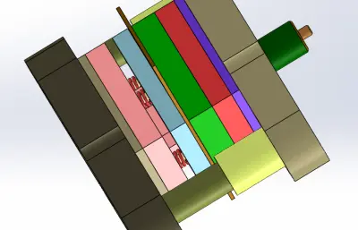 冲孔落料复合模具