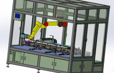 汽车门槛推钉自动化组装设备
