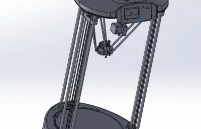 Delta 3D打印机模型