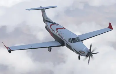 PC12单发涡桨多用途飞机,带驾驶室