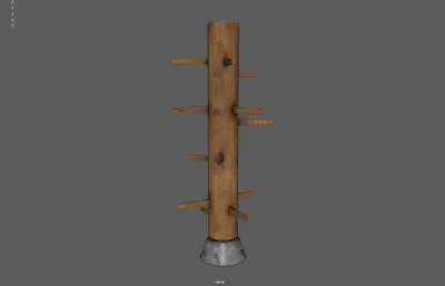 练功木桩 咏春木桩 练武木桩