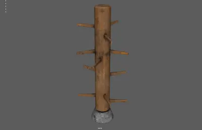 练功木桩 咏春木桩 练武木桩