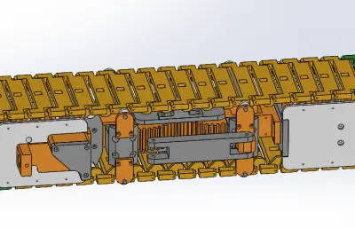 可弯曲转向的履带轮