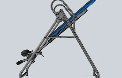 用于脊柱治疗练习的倒置台