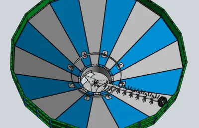 切屑仓底部卸料系统