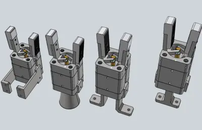 双爪气动夹持器