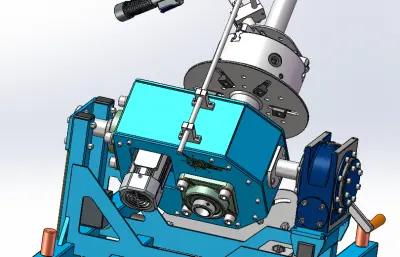 焊接切割旋转平台