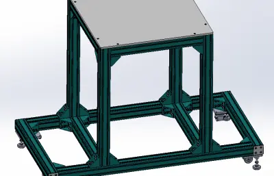 简易型材工作台