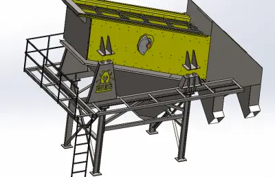 1200X4000X3振动筛