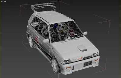 铃木 Suzuki800汽车,已塌陷