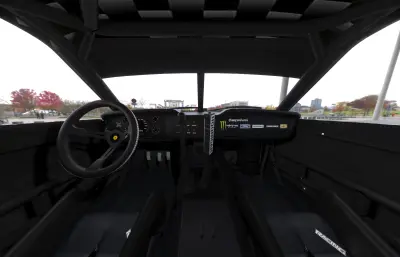 Hoonicorn福特野马高性能改装漂移赛车汽车,带内饰,已塌陷