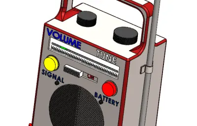 应急无线电模型图