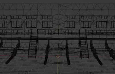 泵房 泵站blender模型
