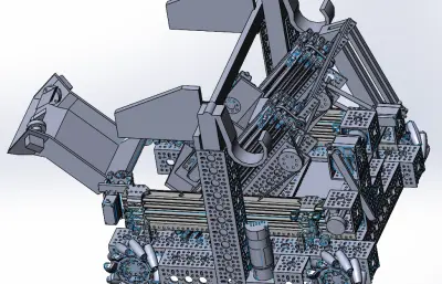 FTC拾取和放置机器人比赛小车