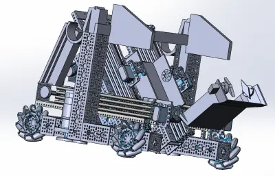 FTC拾取和放置机器人比赛小车