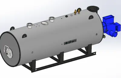 热水-湿式-300马力锅炉