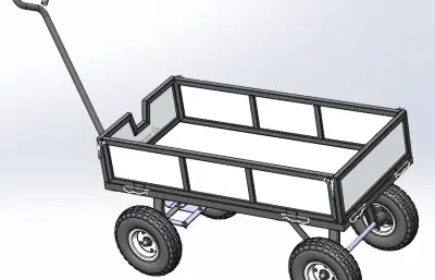 露营车,运输重型货物小推车