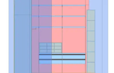 转角开放式活动衣帽间