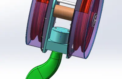 双滑轮重载吊钩