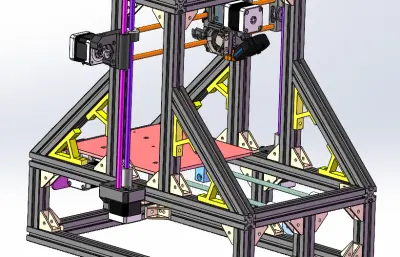 小型3D打印机模型