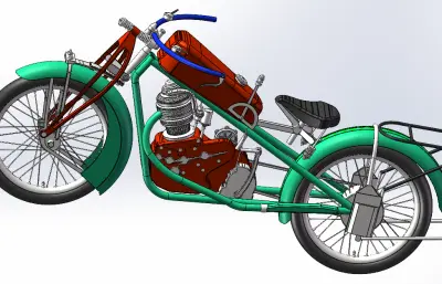 摩托车模型