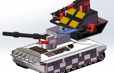 玩具坦克车模型