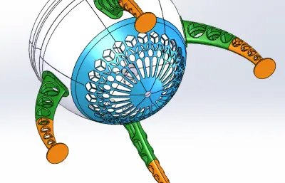 农用无人机的液体肥料箱