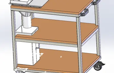 带式砂光机手动运输车